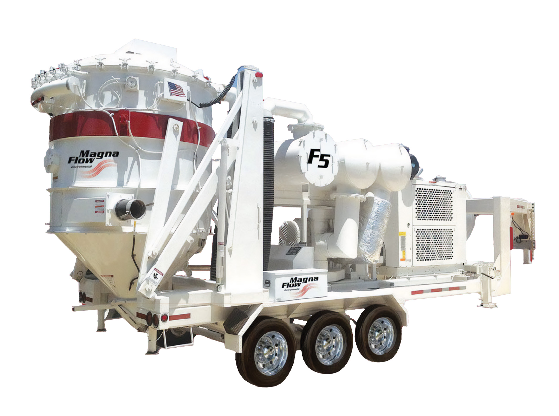 Magna-Flow F5 Tornado deep-cleaning equipment for treatment structures