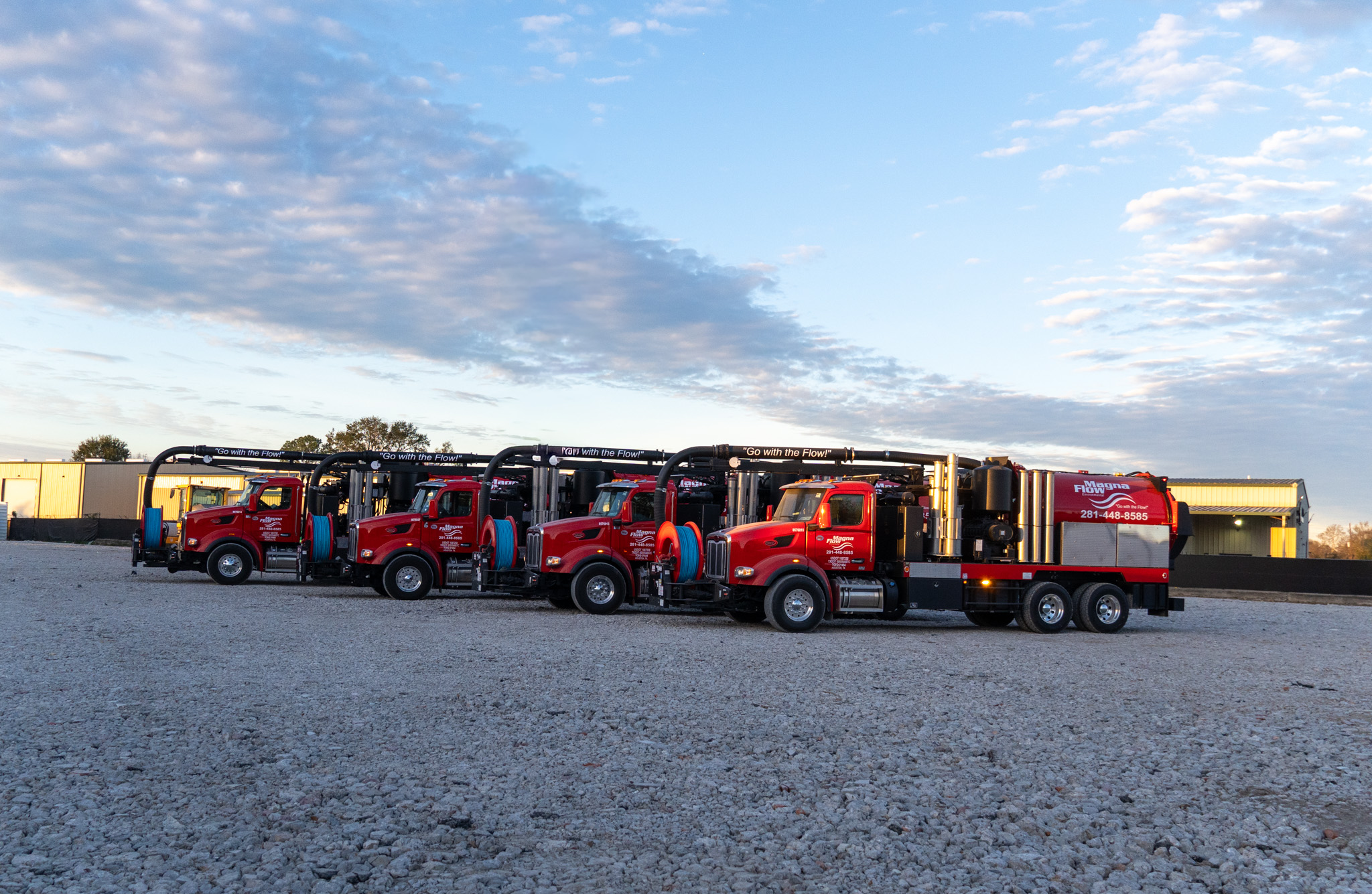 Combo sewer vacuum and high-pressure jetting services in Houston