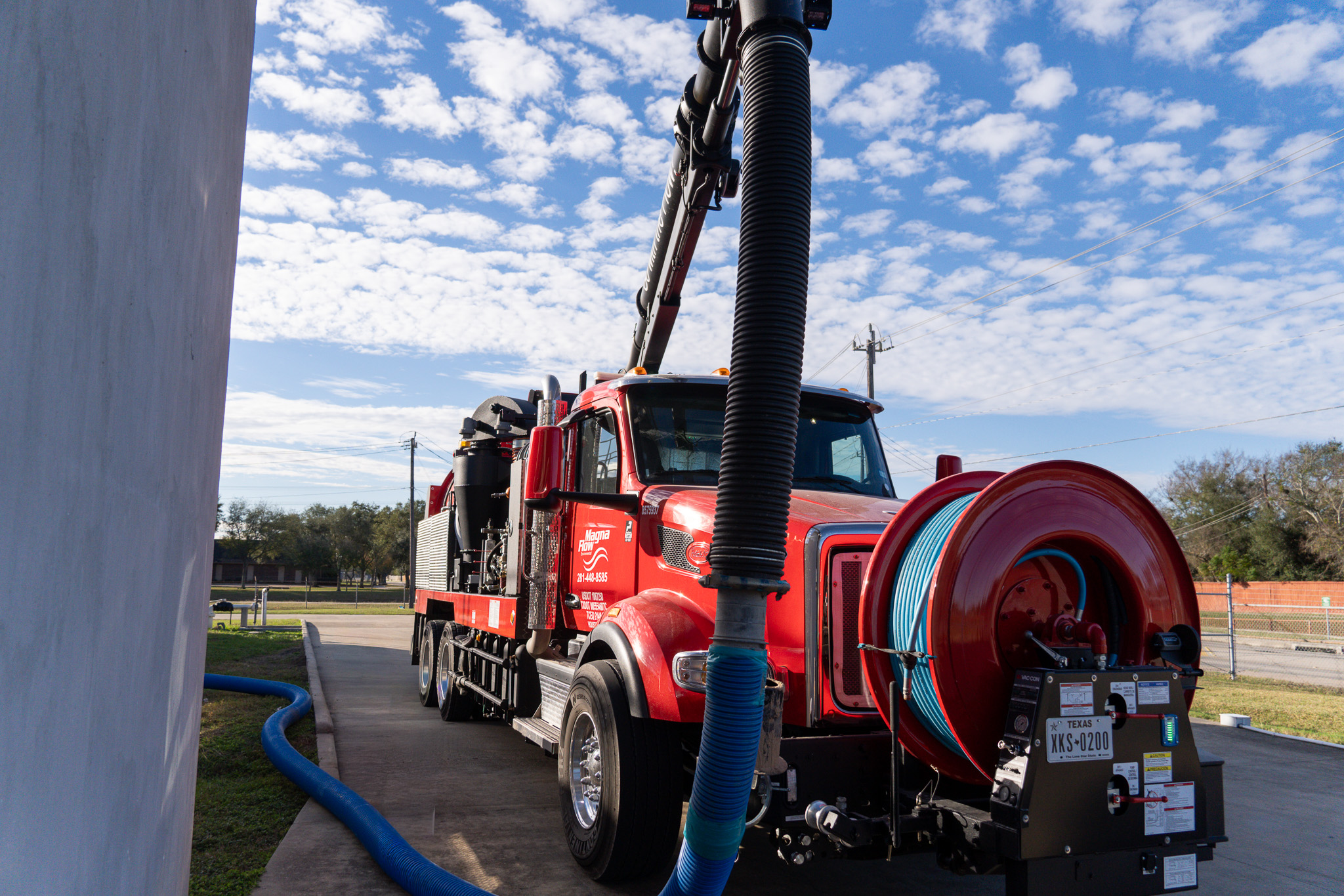 Treatment plant basin and channel cleaning