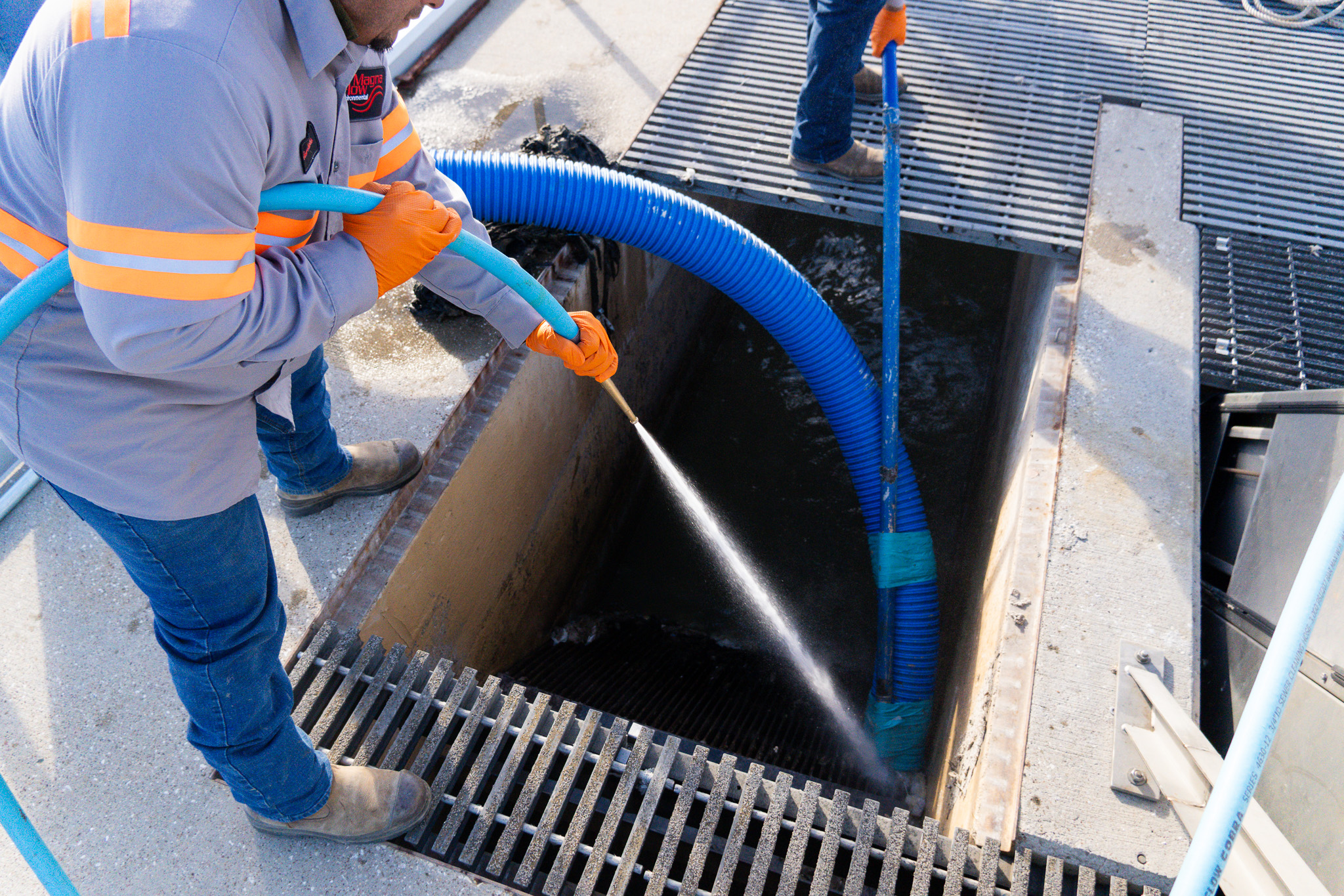 Solids handling and documentation for plant cleaning projects