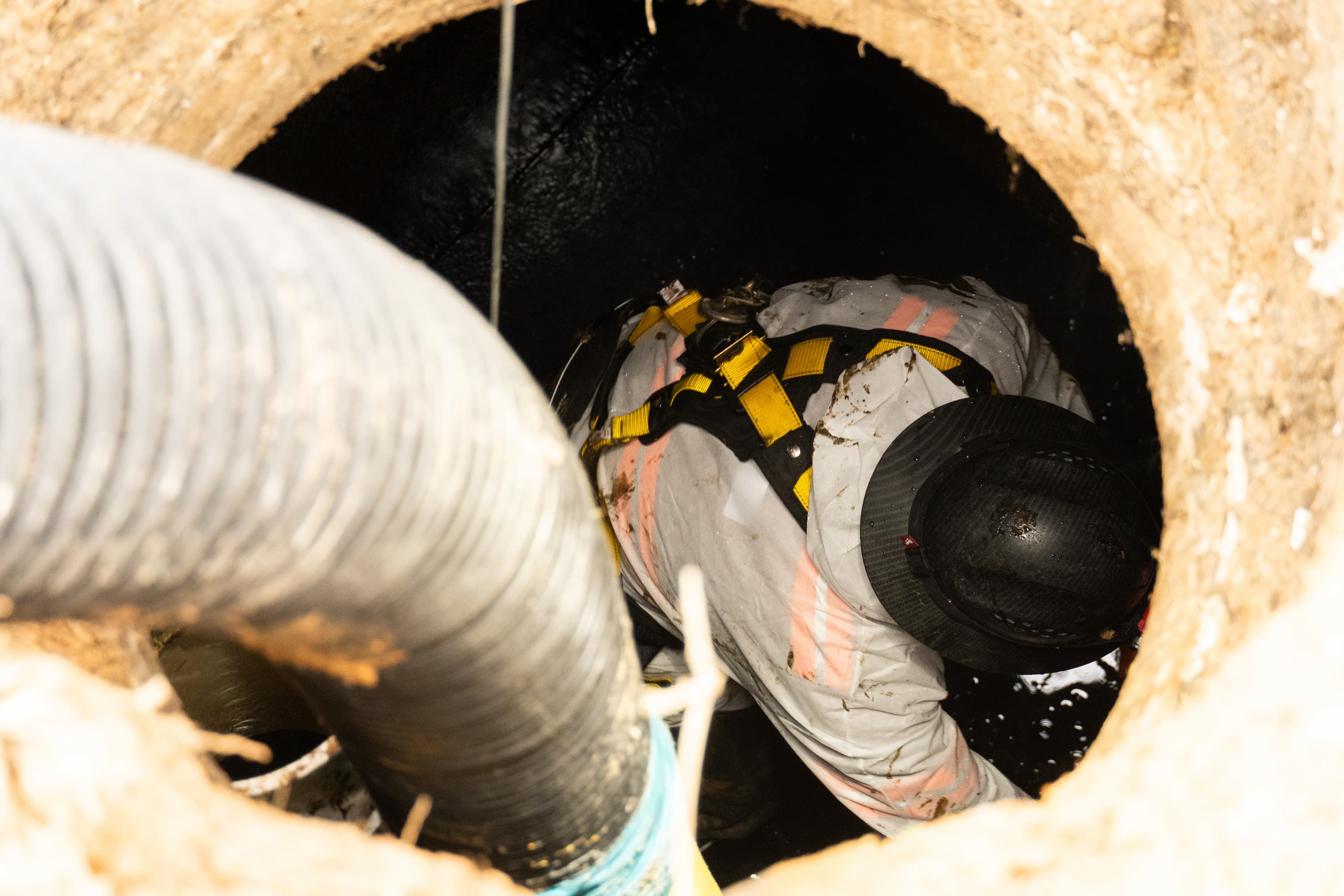 Treatment plant basin and channel cleaning