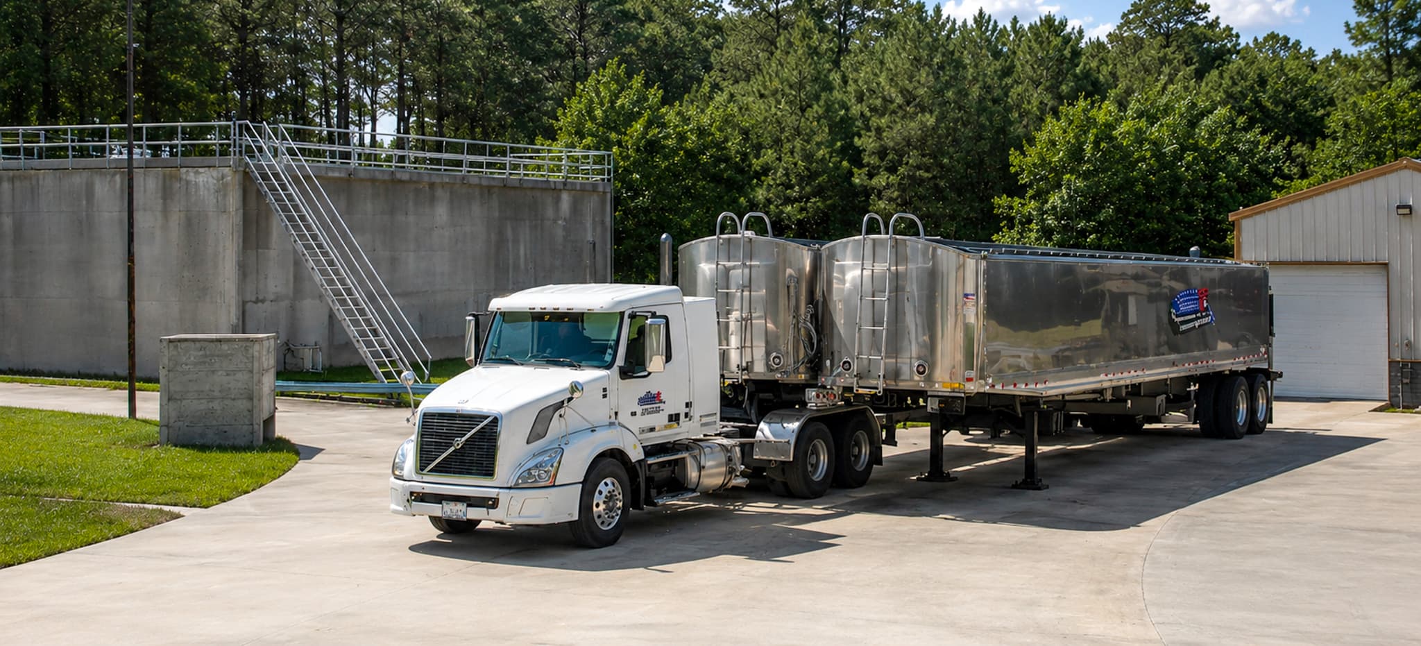 Sludge dewatering and solids handling services in Houston