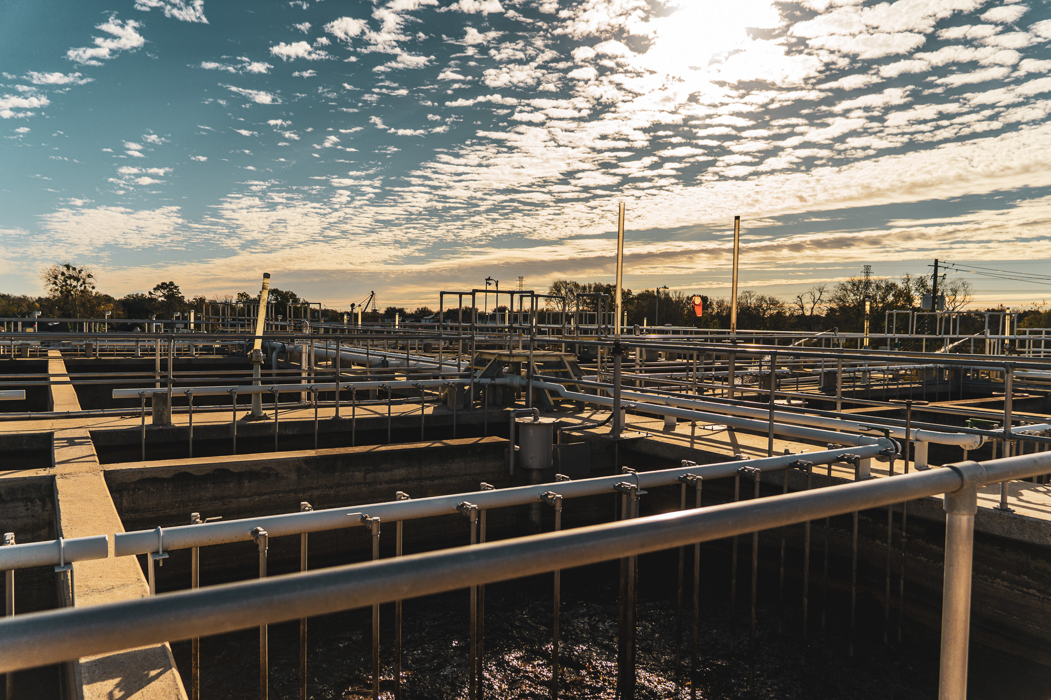 Wastewater treatment plant maintenance and cleaning support