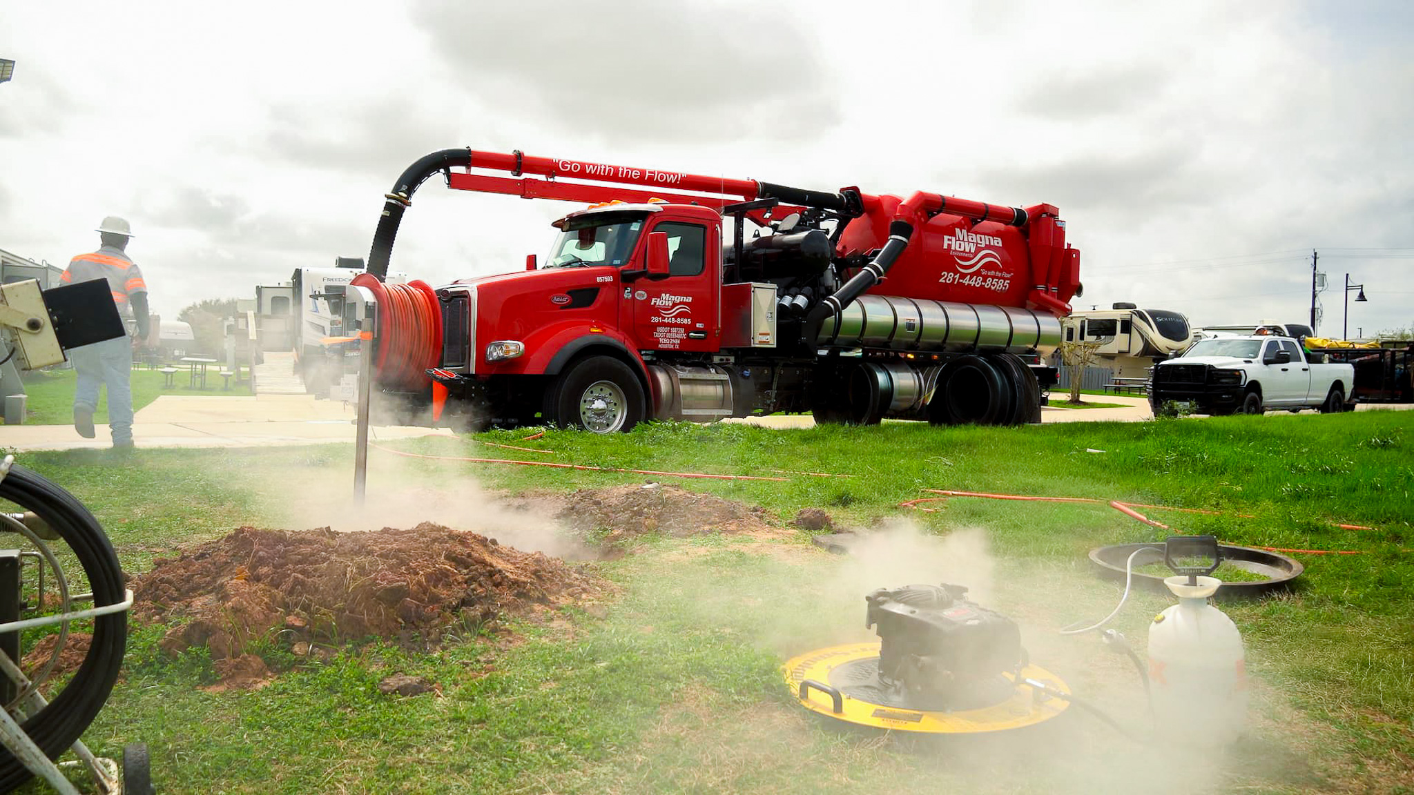 Smoke testing for inflow and infiltration investigation